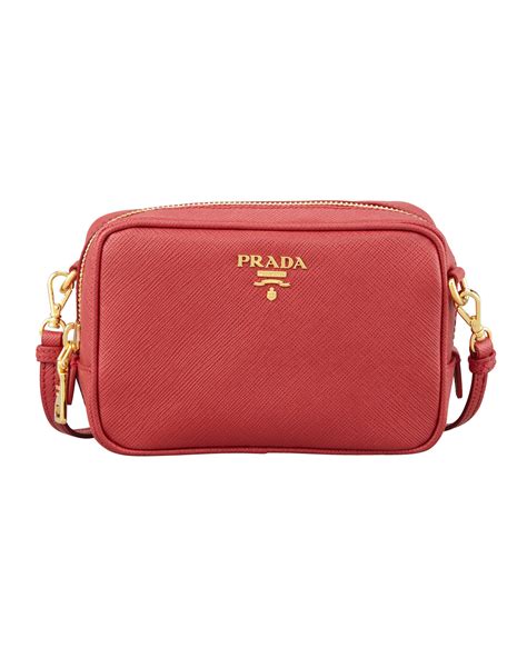 prada saffiano mini red|prada saffiano leather mini pouch.